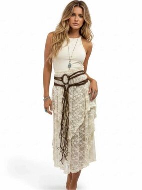 Witch Knot Long Rope Belt NWT Viking Medieval Celestial